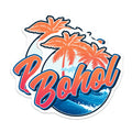 (2 Pack) Bohol Philippines Magnets - Travel Souvenir - Beach Island Fridge Decor - 5" On Longest Side - Premium Magnet - for Cars, Refrigerators, Toolboxes, Lockers - Made in USA - MAG17345