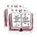 (2 Pack) Motivational Quote Magnets - Book Lover Inspiration - Daily Affirmation Decor - 5" On Longest Side - Premium Magnet - for Cars, Refrigerators, Toolboxes, Lockers - Made in USA - MAG14019