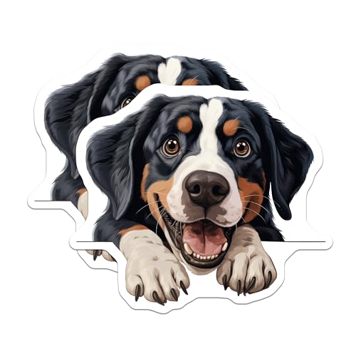 (2 Pack) Animal Lovers Magnet - Fridge Accessories - Kitchen Decor - 5" On Longest Side - Sticks to Smooth Flat Surfaces - Made in USA - MAG10187