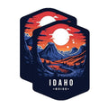 (2 Pack) Idaho State and Capitol Magnets - ID State Magnet - Choose from 50 States - 5" On Longest Side - Premium Magnet - for Cars, Refrigerators, Toolboxes, Lockers - Made in USA - MAG1468