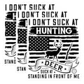 (3 Pack) Hunting Decals - Deer Hunter - Funny Hunting - Laptop Decal - 3 Inches On Longest Side - Easy Peel & Apply - Made in USA - 3MCS2866