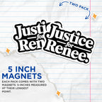 Justice for Renee - Minnesota Protest - Social Justice - 2 Pack Thick Magnet - Made in USA - JRGMAG001