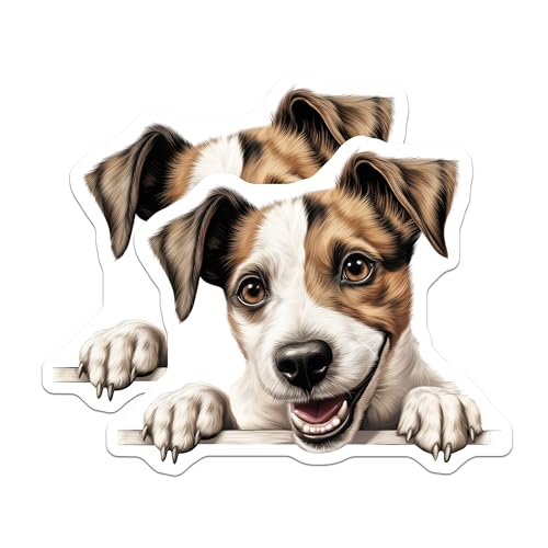 (2 Pack) Animal Lover Decor Magnet - Fridge Decor - Kitchen Accessories - 5" On Longest Side - Sticks to Smooth Flat Surfaces - Made in USA - MAG10243
