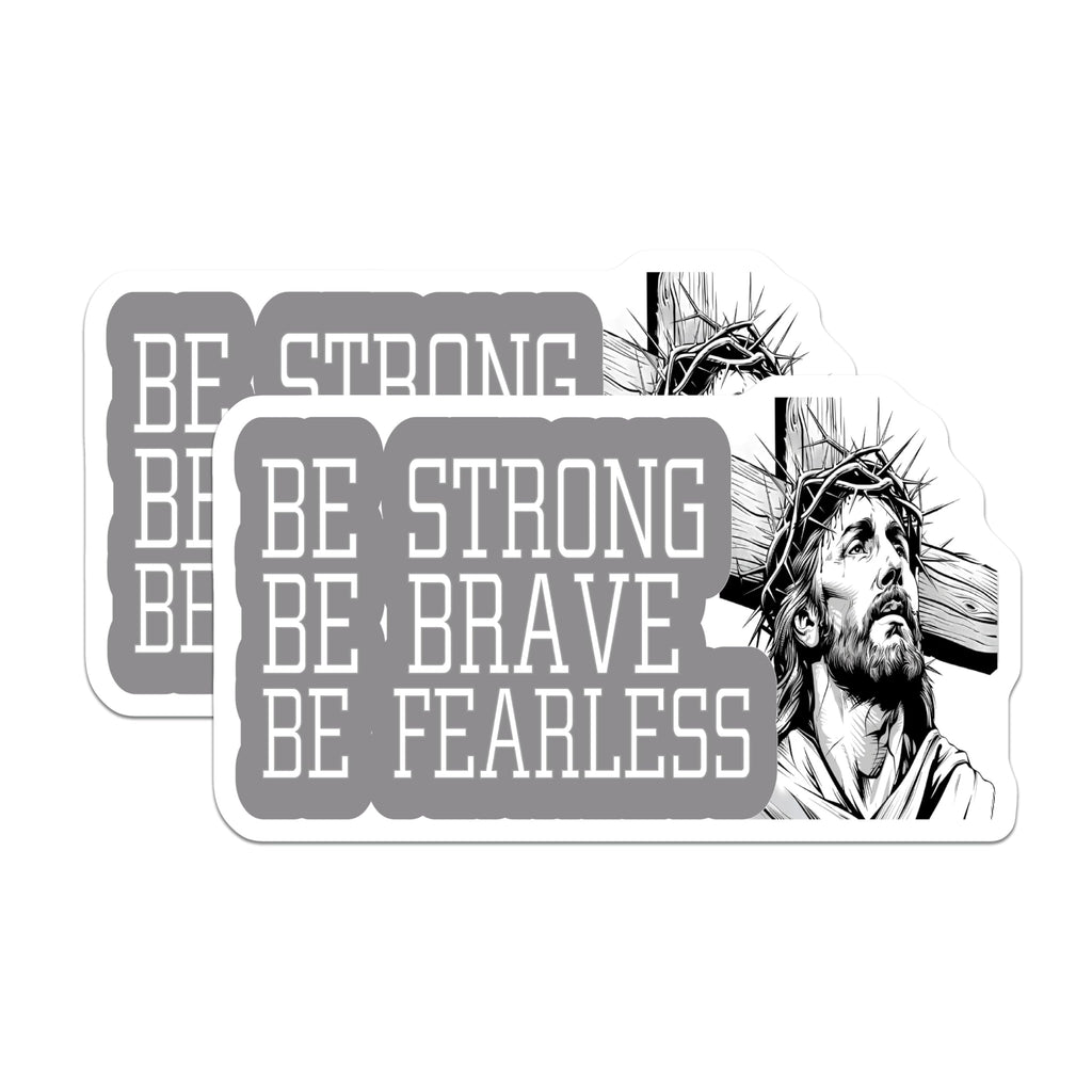 (2 Pack) Jesus Magnets - Religious Magnets - Christian Faith Magnets - 5" On Longest Side - Premium Magnet - for Cars, Refrigerators, Toolboxes, Lockers - Made in USA - MAG16875