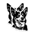 (2 Pack) Corgi Dog Magnets - Happy Pet Owner Refrigerator Magnet - Dog Lover Car Decor - 5 Inches On Longest Side - Thick Durable Magnet - Made in USA - MAG39186