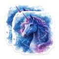 (2 Pack) Cosmic Unicorn Magnets - Starry Sky Decor - Magical Creature Art - 5 Inches On Longest Side - Thick Durable Magnet - Made in USA - MAG30362