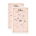 (2 Pack) Libra Zodiac Constellation Stickers - Astrology Sign - Horoscope Vinyl Decal - 5" On Longest Side - Sticks to Smooth Flat Surfaces - Made in USA - BMCS9605