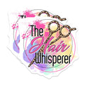 (2 Pack) The Hair Whisperer Stickers - Fun Hair Styling Stickers - Barber Salon Decor Stickers - 5" On Longest Side - Sticks to Any Smooth Flat Surface - Made in USA - BMCS3438