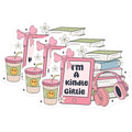 (3 Pack) Kindle Girlie Decals - Book Lover - Laptop Decals - Aesthetic Sticker- 3 Inches On Longest Side - Easy Peel & Apply - Made in USA - 3MCS5189