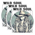 (3 Pack) Wild Soul Decals - Boho Laptop Decal - Rock On Cowgirl Western Decals- 3 Inches On Longest Side - Easy Peel & Apply - Made in USA - 3MCS5177