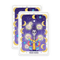 (2 Pack) Moon Mama Magnets - Celestial Decor - Bohemian Magnet Set - 5" On Longest Side - Premium Magnet - for Cars, Refrigerators, Toolboxes, Lockers - Made in USA - MAG15343
