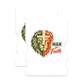 (2 Pack) Lion of Faith Magnets - Christian Religious Decor - Inspirational Belief Souvenirs - 5 Inches On Longest Side - Thick Durable Magnet - Made in USA - MAG22445