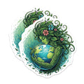 (2 Pack) Mother Earth Magnets - Gaia Planet Protector Art - Nature Goddess Home Decor - Environmental Awareness - 5 Inches On Longest Side - Thick Durable Magnet - Made in USA - MAG23132