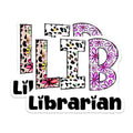 (2 Pack) Librarian Magnets - Teacher Appreciation - Book Lover Accessories - 5" On Longest Side - Premium Magnet - for Cars, Refrigerators, Toolboxes, Lockers - Made in USA - MAG14013