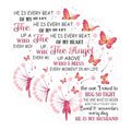 (3 Pack) Memorial Husband Decals - Loss Remembrance Butterflies - Sympathy Bereavement Decal - 3 Inches On Longest Side - Easy Peel & Apply - Made in USA - 3MCS4881