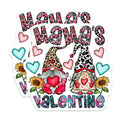 (2 Pack) Mama's Valentine Magnets - Gnome Valentine - Leopard Cow Print - Farmhouse Heart Decor - Cute Mom Love - 5 Inches On Longest Side - Thick Durable Magnet - Made in USA - MAG25751