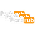 (3 Pack) Pork Rub Decals - Funny BBQ - Laptop Decal - 3 Inches On Longest Side - Easy Peel & Apply - Made in USA - 3MCS0528