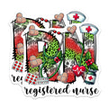 (2 Pack) RN Registered Nurse Magnets - Healthcare Worker Decor - Nurse Life Accessories - Nursing Student Essentials - 5" On Longest Side - for Cars, Fridges, Toolboxes - Made in USA - MAG7415