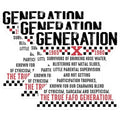 (3 Pack) Generation X Decals - Sarcasm Slogan Sticker - Cynicism Humor Decal - 3 Inches On Longest Side - Easy Peel & Apply - Made in USA - 3MCS4862