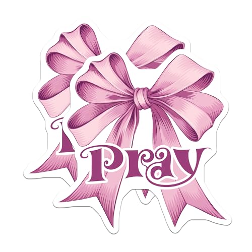 (2 Pack) Pray Magnets Magnets - Motivational Decor - 5" On Longest Side - Made in USA - Sticks to Refrigerators & Metal Surfaces - MAG9152