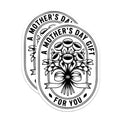 (2 Pack) Magnets for Mom - Floral Bouquet Design - Refrigerator Decor for Her - 5 Inches On Longest Side - Thick Durable Magnet - Made in USA - MAG38388