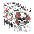 (3 Pack) Funny Skull Decals - Sarcastic Quote - Laptop Decals - 3 Inches On Longest Side - Easy Peel & Apply - Made in USA - 3MCS2865