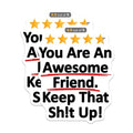 (2 Pack) Inspirational Decorations Magnet - 5" On Longest Side - Sticks to Smooth Flat Surfaces - Made in USA - MAG9347