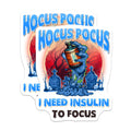 (2 Pack) Insulin Magnets - Hocus Pocus Decor - Diabetes Awareness Magnet - 5" On Longest Side - Premium Magnet - for Cars, Refrigerators, Toolboxes, Lockers - Made in USA - MAG17075
