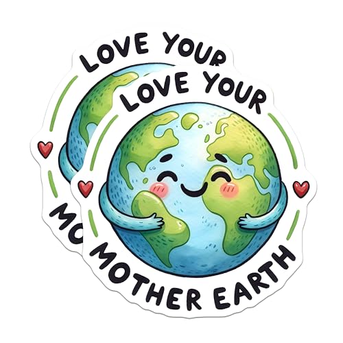 (2 Pack) Eco-Friendly Decor Magnet - 5" On Longest Side - Sticks to Smooth Flat Surfaces - Made in USA - MAG9750