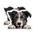 (2 Pack) Puppy Face Magnet - Animal Lover Gift - 5" On Longest Side - Sticks to Smooth Flat Surfaces - Made in USA - MAG9945