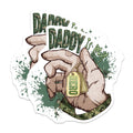 (2 Pack) Daddy is My Hero Magnets - Military Father Present - Veteran Dad Appreciation - 5 Inches On Longest Side - Thick Durable Magnet - Made in USA - MAG39106