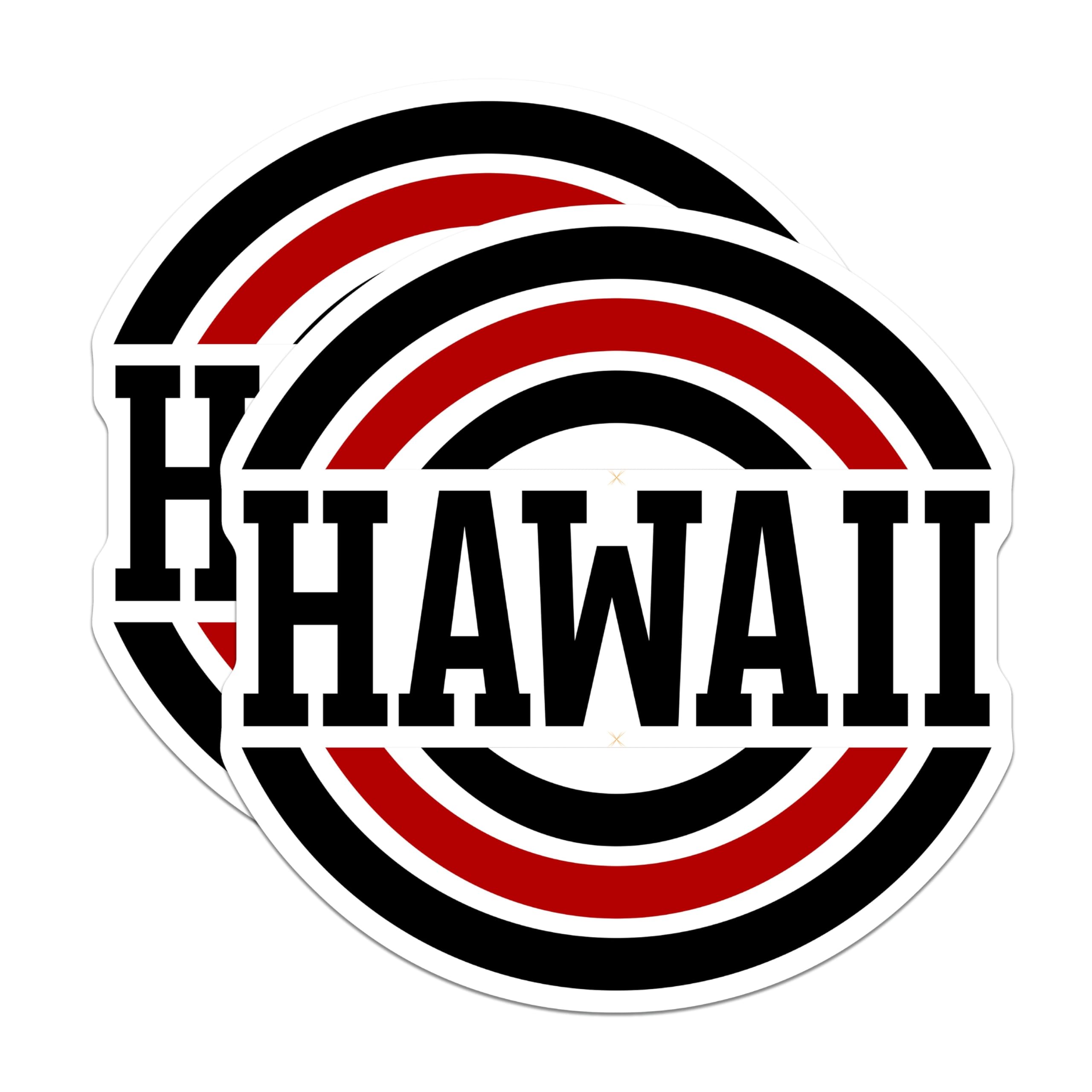 (2 Pack) Hawaii Magnets - Island State Souvenir - Tropical Refrigerator Decor - 5" On Longest Side - Premium Magnet - for Cars, Refrigerators, Toolboxes, Lockers - Made in USA - MAG18182