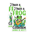 (2 Pack) Frog Collection Magnets - Guitar Frog - Funny Frog Decor - 5" On Longest Side - Premium Magnet - for Cars, Refrigerators, Toolboxes, Lockers - Made in USA - MAG17026