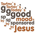 (3 Pack) Jesus Decals - Christian Stickers - Good Mood Decal- 3 Inches On Longest Side - Easy Peel & Apply - Made in USA - 3MCS5292