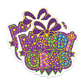 (2 Pack) Mardi Gras Magnets - Holiday Carnival Decor - Party Refrigerator Magnets - 5" On Longest Side - Premium Magnet - for Cars, Refrigerators, Toolboxes, Lockers - Made in USA - MAG14360