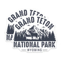 (2 Pack) Grand Teton National Park Magnets - Wyoming Moose Wildlife Decor - Scenic Mountain Lake Adventure Souvenir - 5 Inches On Longest Side - Thick Durable Magnet - Made in USA - MAG19098