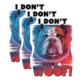 (3 Pack) Bulldog Decals - Funny Dog Decal - Laptop Decals - Sarcastic Bulldog Art - 3 Inches On Longest Side - Easy Peel & Apply - Made in USA - 3MCS7285