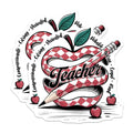 (2 Pack) Teacher Magnets - Pencils and Apples - Teacher Appreciation - 5" On Longest Side - for Cars, Fridges, Toolboxes - Made in USA - MAG7657
