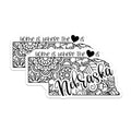 (2 Pack) Home is Where The Heart is Nebraska Stickers - State Silhouette - Inspirational Quote - 5" On Longest Side - Sticks to Smooth Flat Surfaces - Made in USA - BMCS9075