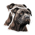 (2 Pack) Cane Corso Magnets - Dog Lover Decor - Pet Owner Accessory - Animal Art Refrigerator - 5 Inches On Longest Side - Thick Durable Magnet - Made in USA - MAG29212