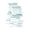 (2 Pack) Alabama Magnets - State Pride Souvenir - Southern Decor - 5" On Longest Side - Premium Magnet - for Cars, Refrigerators, Toolboxes, Lockers - Made in USA - MAG17970