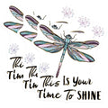 (3 Pack) Dragonfly Decals - Inspirational Quote Decals - Laptop Stickers - 3 Inches On Longest Side - Easy Peel & Apply - Made in USA - 3MCS2956