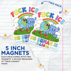 Justice for Renee - Minnesota Protest - Social Justice - 2 Pack Thick Magnet - Made in USA - JRGMAG005