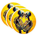 (3 Pack) Skeleton Love Decals - Gothic Romance - Halloween Decals- 3 Inches On Longest Side - Easy Peel & Apply - Made in USA - 3MCS5884