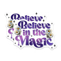 (2 Pack) Believe in The Magic Magnets - 5" On Longest Side - for Cars, Fridges, Toolboxes - Made in USA - MAG8053