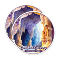 (2 Pack) Carlsbad Caverns National Park Bumper Magnet - US National Park - Choose from 63 Parks - 5" On Longest Side - Decal for Car Bumper, Laptop, Water Bottle, Wall, and Window - MAG1605