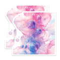 (2 Pack) Ethereal Bubbles Magnets - Pastel Galaxy Art - Whimsical Aesthetic Decor - Sparkle Dreamcore Decor - 5 Inches On Longest Side - Thick Durable Magnet - Made in USA - MAG29233