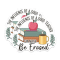 (2 Pack) Teacher Appreciation Magnets - Educator Thank You Decor - Inspirational Quote Magnet - Classroom Fridge Accessory - 5 Inches On Longest Side - Thick Durable Magnet - Made in USA - MAG19196