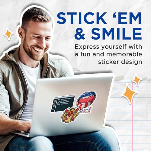 (2 Pack) I'm a Programmer Stickers - Coding Humor - Geeky Tech Pack - 5" On Longest Side - Sticks to Smooth Flat Surfaces - Made in USA - BMCS7430