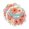 (2 Pack) Blessed Mimi Magnets Magnets - Floral Design - Inspirational Quotes - 5" On Longest Side - Made in USA - Sticks to Refrigerators & Metal Surfaces - MAG8466